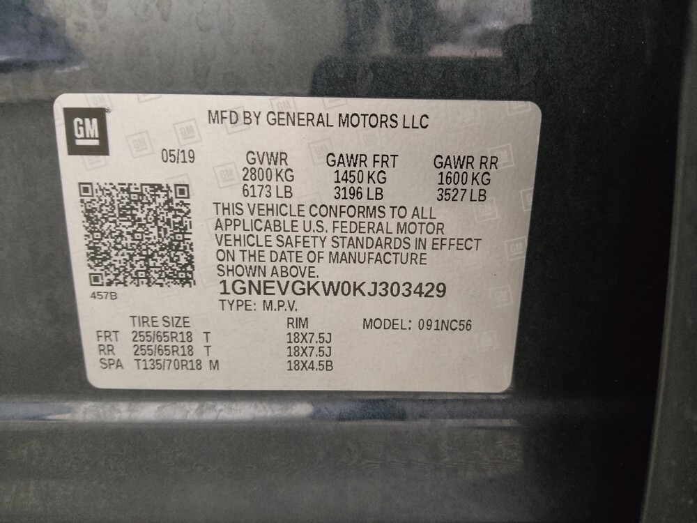 2019 Chevrolet Traverse in Midlothian, IL 60445 - 18140607 33