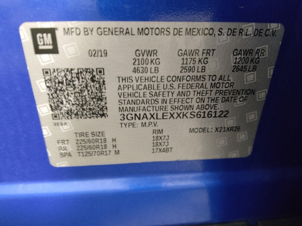 2019 Chevrolet Equinox in Midlothian, IL 60445 - 18140608 33