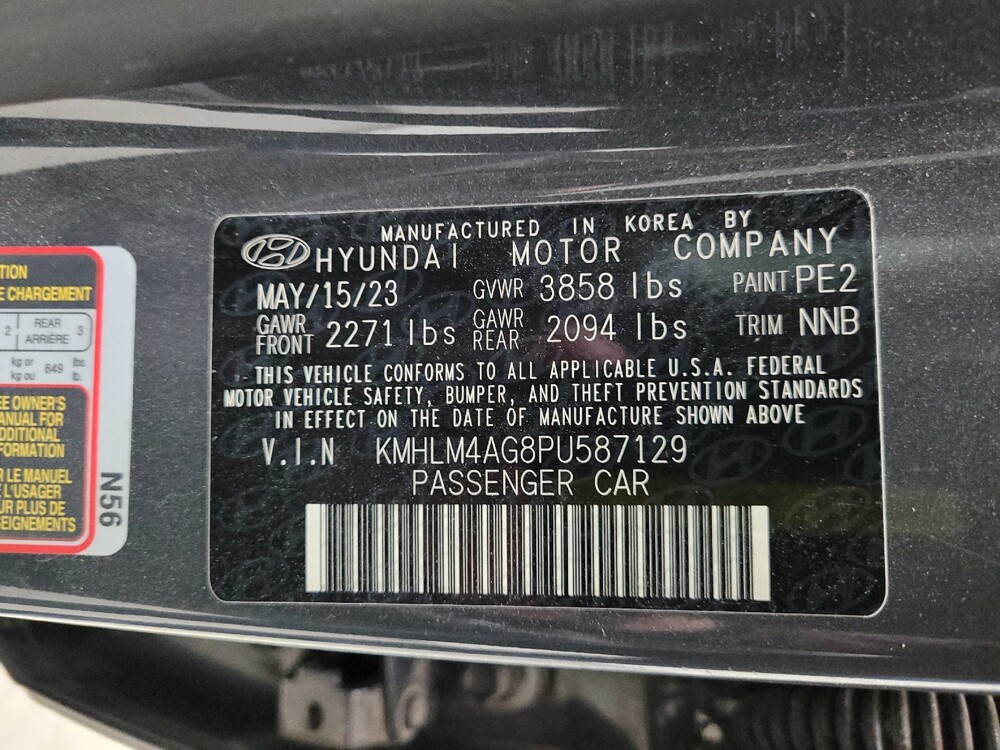 2023 Hyundai Elantra in Eastpointe, MI 48021 - 18140615 33