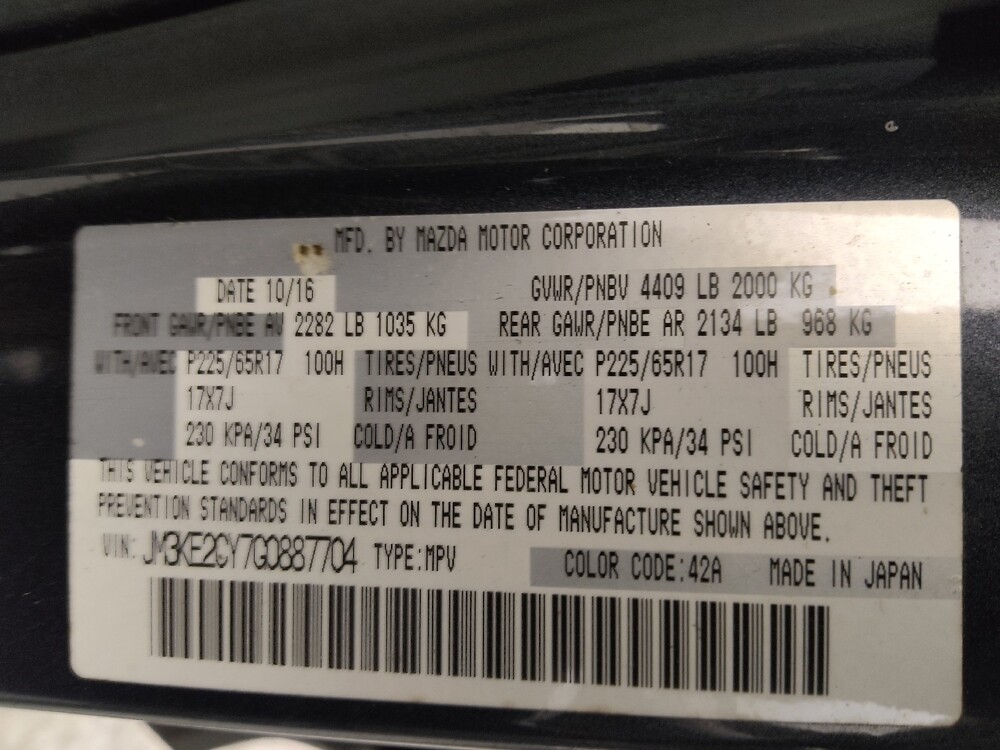 2016 Mazda CX-5 in Ocala, FL 34471 - 18140630 33