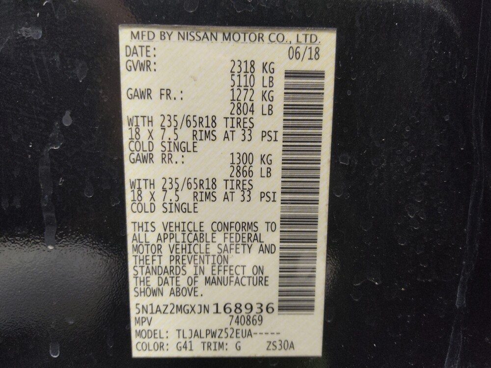 2018 Nissan Murano in Metairie, LA 70006 - 18140679 33