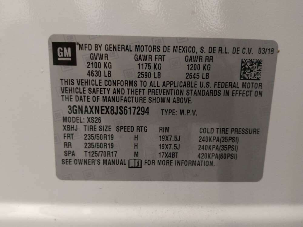 2018 Chevrolet Equinox in Sanford, FL 32773 - 18140720 33