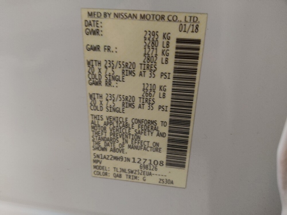 2018 Nissan Murano in Gastonia, NC 28056 - 18140721 33