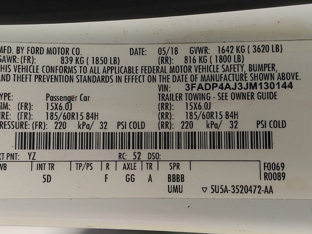 2018 Ford Fiesta in Temple, TX 76502 - 18140734 33