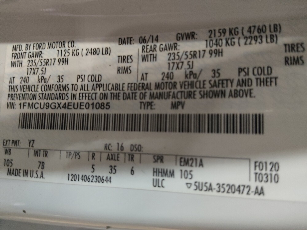 2014 Ford Escape in Tyler, TX 75701 - 18140743 33