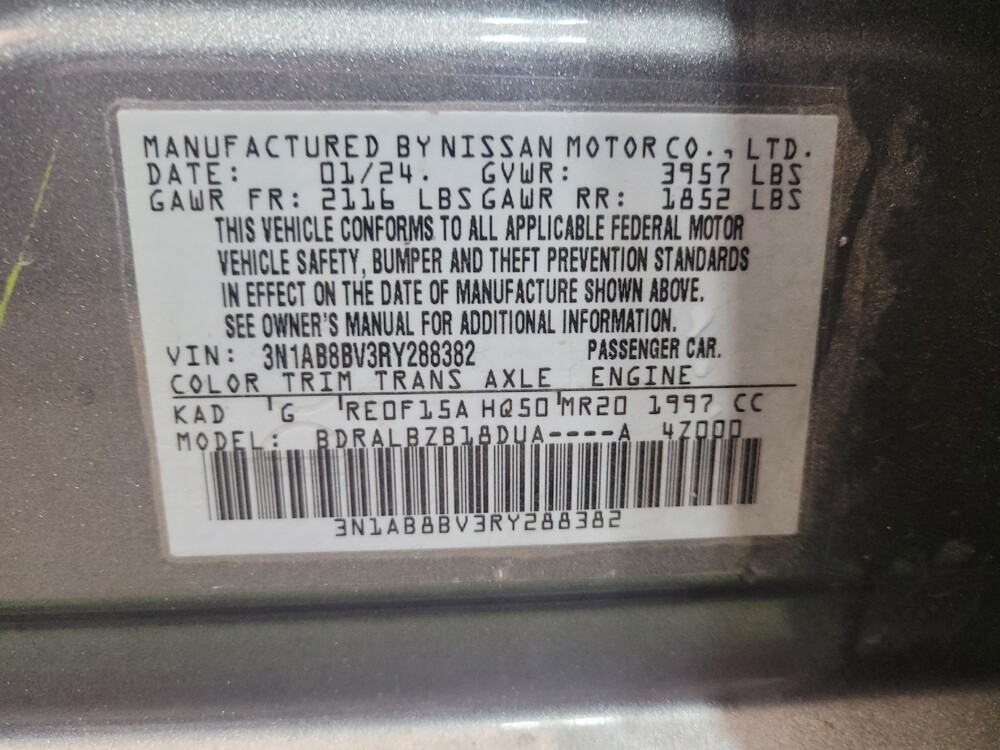 2024 Nissan Sentra in Maple Heights, OH 44137 - 18140767 33