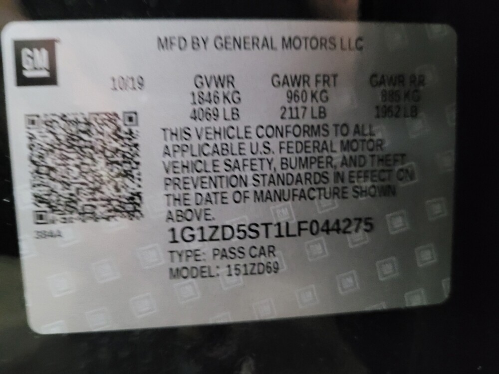 2020 Chevrolet Malibu in Glen Burnie, MD 21061 - 18140785 33
