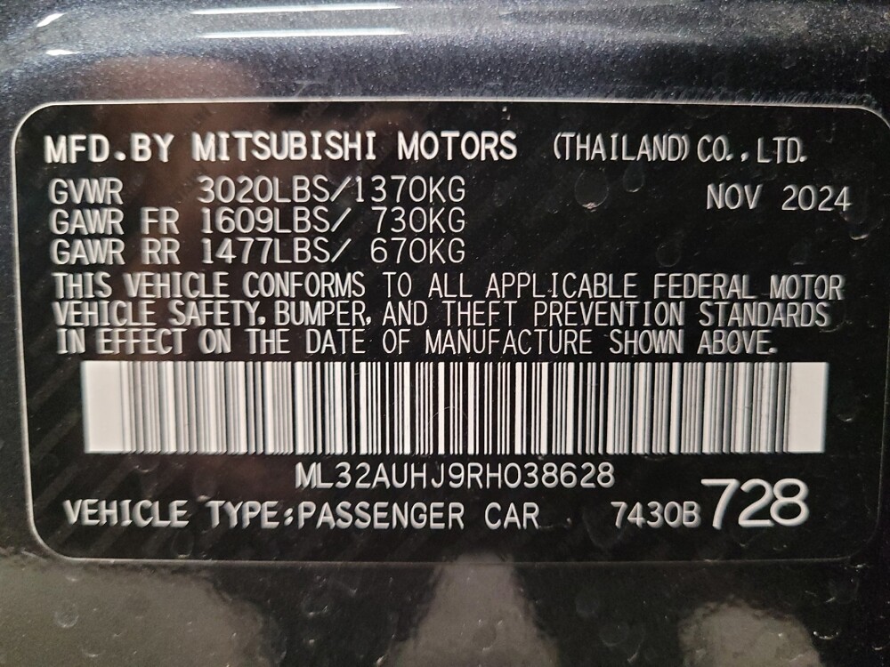 2024 Mitsubishi Mirage in Clearwater, FL 33764 - 18140813 33
