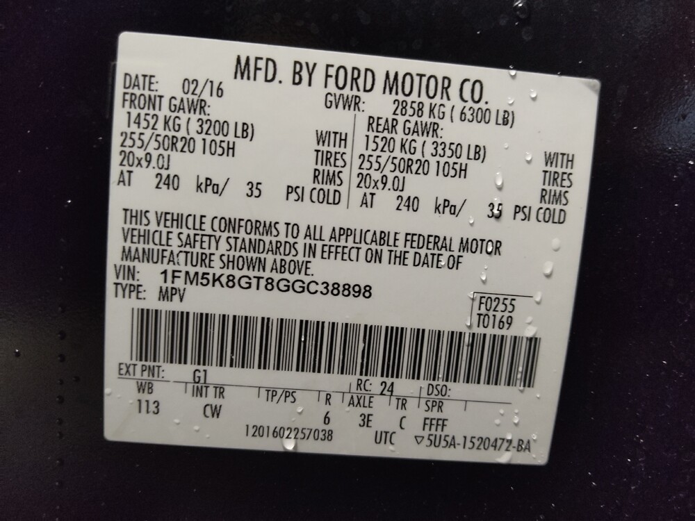 2016 Ford Explorer in Lakeland, FL 33815 - 18140814 33