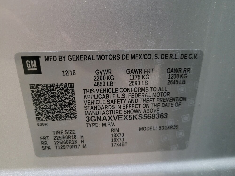 2019 Chevrolet Equinox in Chesapeake, VA 23320 - 18140818 33
