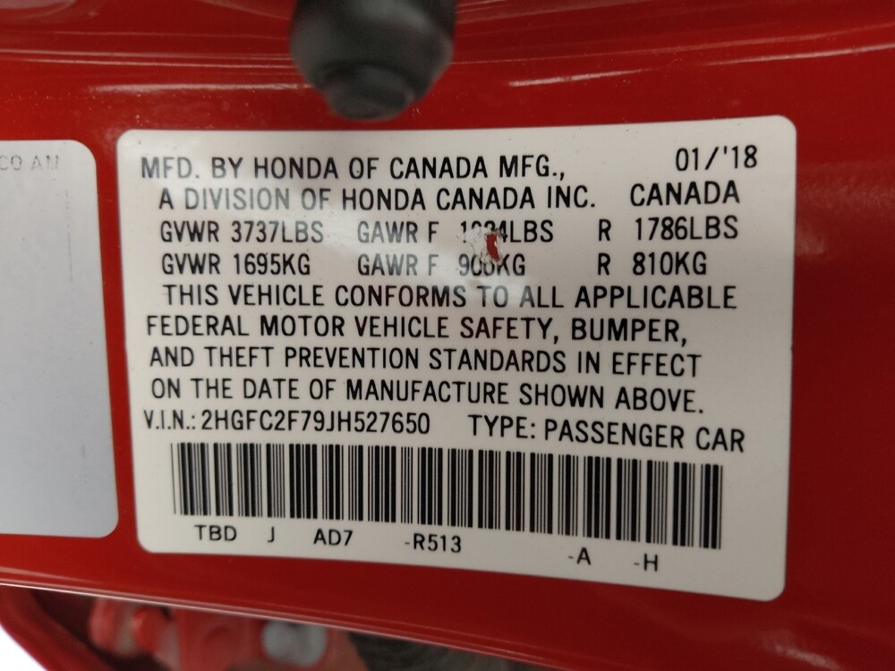 2018 Honda Civic in Independence, MO 64055 - 18140834 33