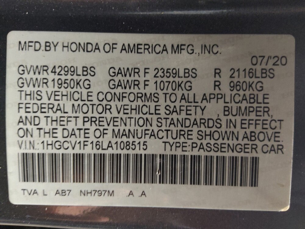 2020 Honda Accord in Round Rock, TX 78664 - 18140835 33