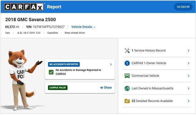 2018 GMC Savana 2500 in Blauvelt, NY 10913 - 18140863 11