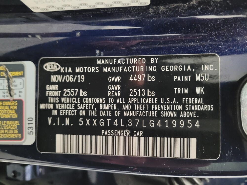 2020 Kia Optima in Riverside, CA 92504 - 18140931 33