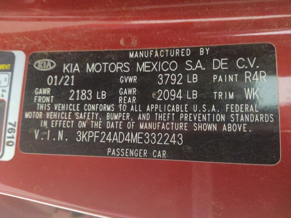 2021 Kia Forte in Chandler, AZ 85225 - 18140933 33