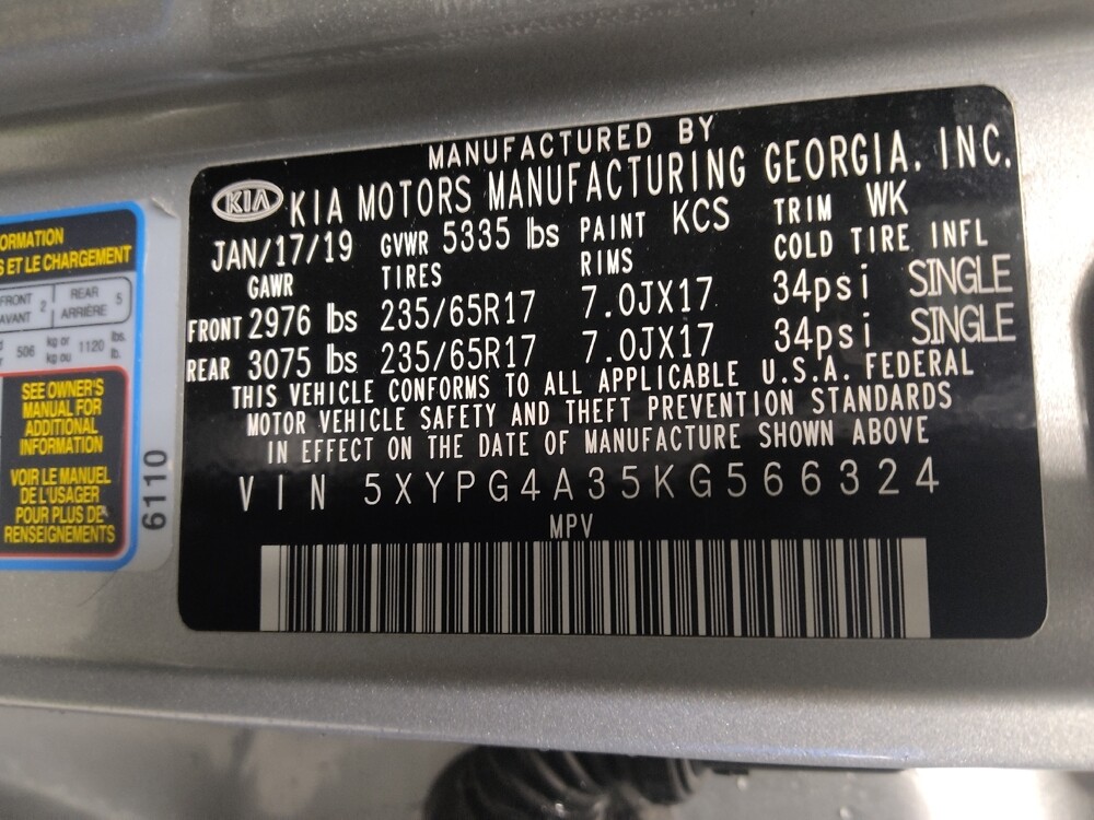 2019 Kia Sorento in Union City, GA 30291 - 18140948 33