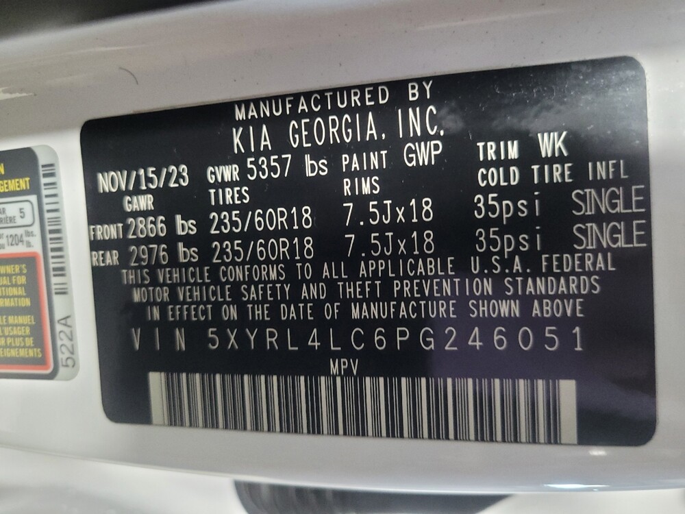 2023 Kia Sorento in Duluth, GA 30096 - 18140959 33