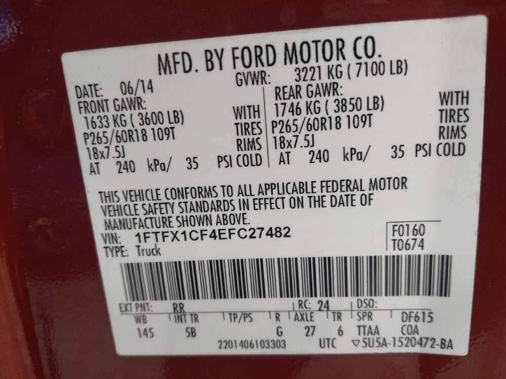2014 Ford F150 in Stone Mountain, GA 30083 - 18140963 33