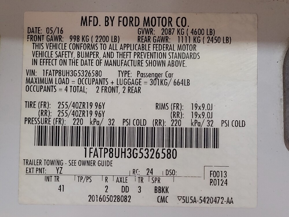 2016 Ford Mustang in Lauderdale Lakes, FL 33313 - 18140968 33
