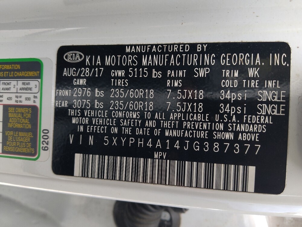 2018 Kia Sorento in Athens, GA 30606 - 18141013 33