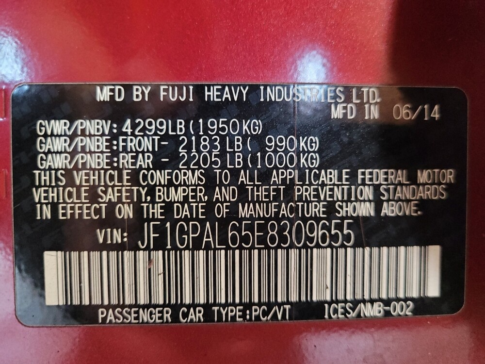 2014 Subaru Impreza in West Palm Beach, FL 33409 - 18141033 33
