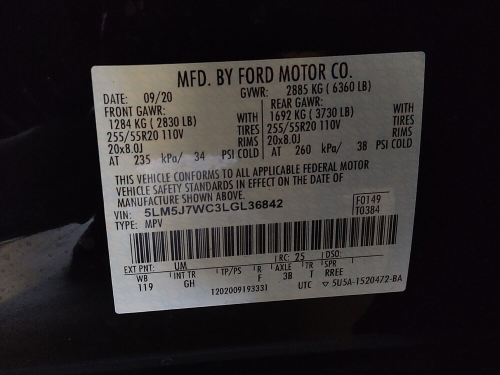 2020 Lincoln Aviator in Orlando, FL 32808 - 18141055 33