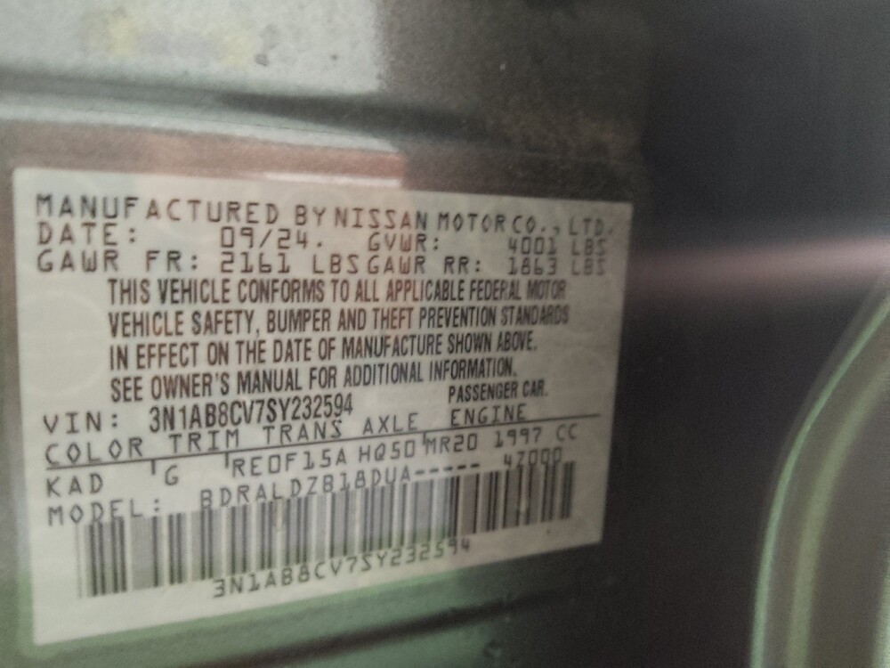 2025 Nissan Sentra in Salem, VA 24153 - 18141075 33