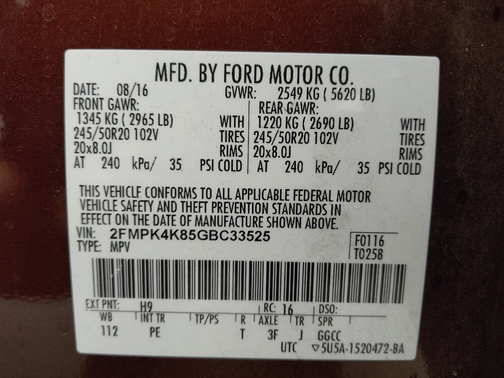 2016 Ford Edge in Albuquerque, NM 87113 - 18141092 33