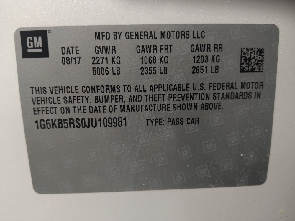 2018 Cadillac CT6 in Houston, TX 77074 - 18141111 33