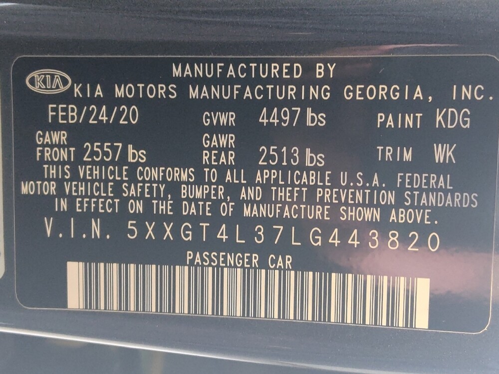 2020 Kia Optima in Live Oak, TX 78233 - 18141123 33