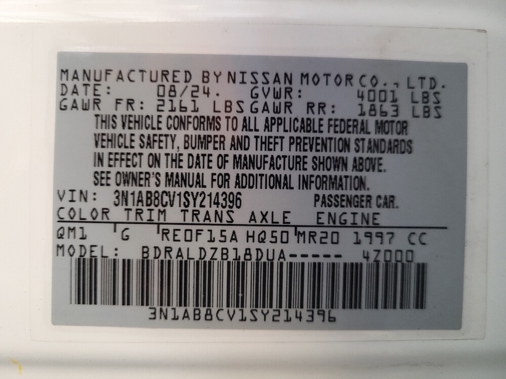 2025 Nissan Sentra in Hialeah, FL 33014 - 18141134 33