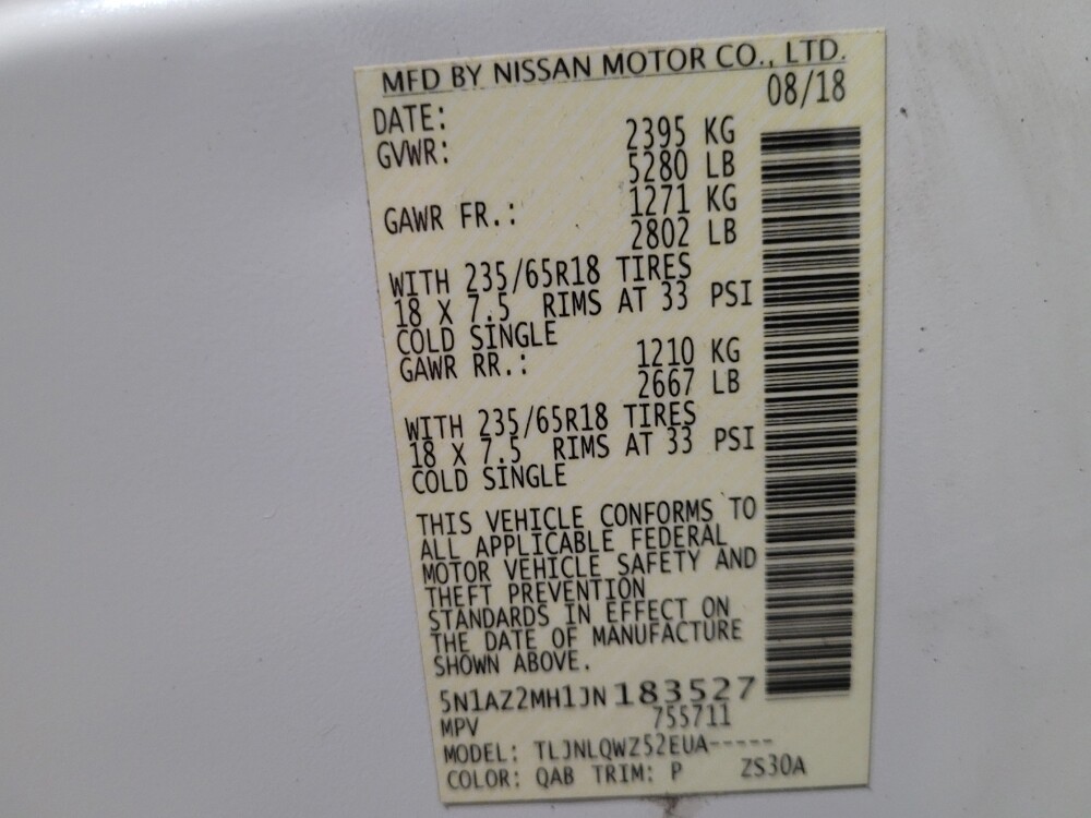 2018 Nissan Murano in Temple Hills, MD 20746 - 18141140 33