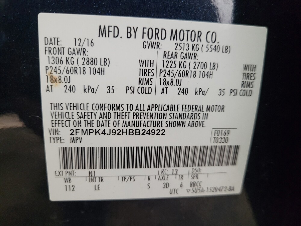 2017 Ford Edge in New Castle, DE 19720 - 18141158 33