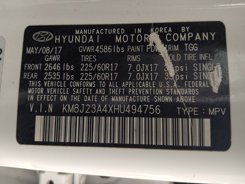 2017 Hyundai Tucson in Knoxville, TN 37923 - 18141180 33