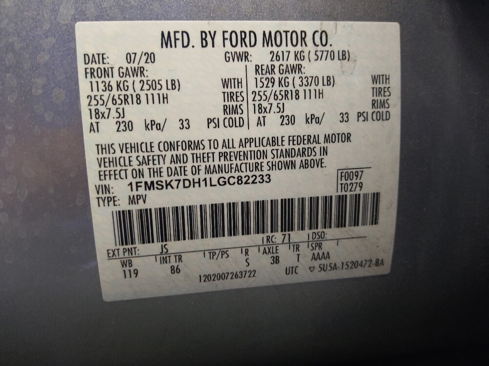 2020 Ford Explorer in Glendale, AZ 85301 - 18141206 33