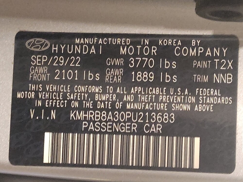 2023 Hyundai Venue in Miami, FL 33157 - 18141232 33