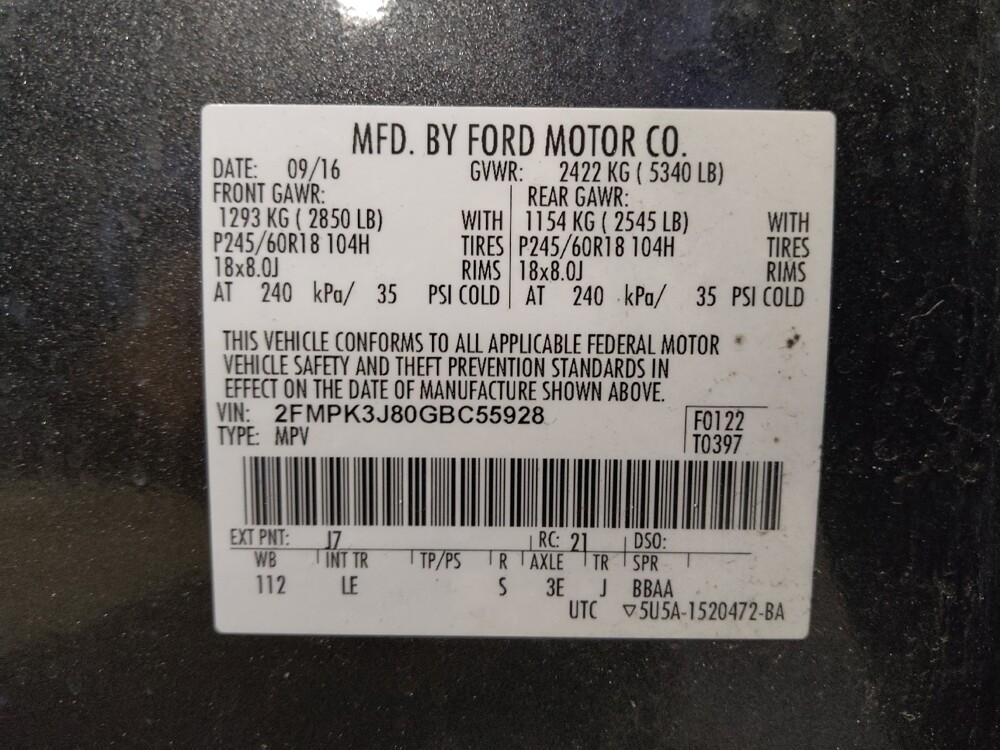 2016 Ford Edge in Savannah, GA 31419 - 18141234 33
