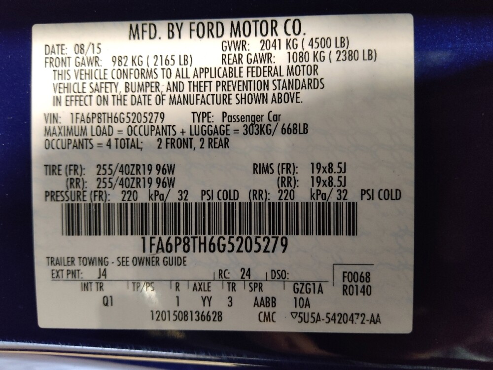 2016 Ford Mustang in Gainesville, FL 32609 - 18141262 33