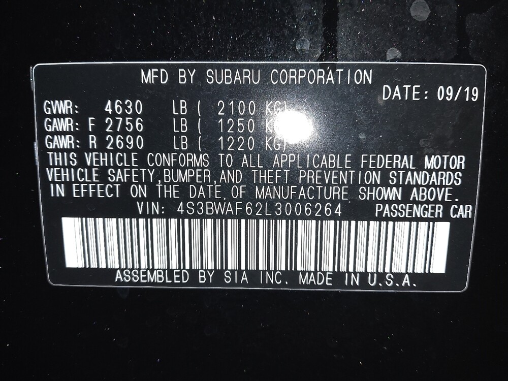 2020 Subaru Legacy in Temple, TX 76502 - 18141292 33