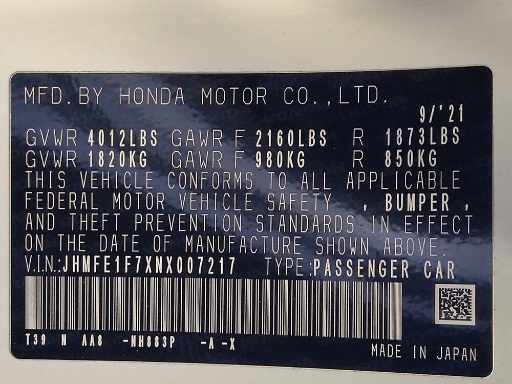 2022 Honda Civic in Round Rock, TX 78664 - 18141295 33
