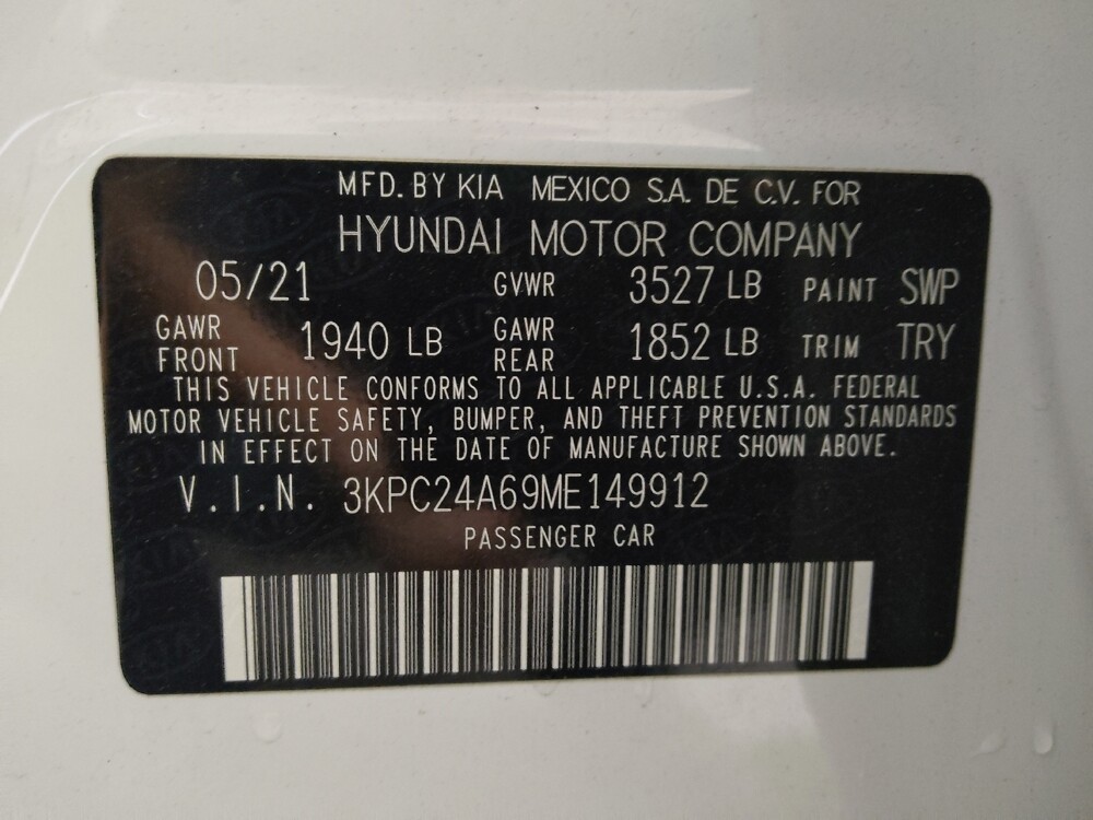 2021 Hyundai Accent in Greensboro, NC 27407 - 18141331 33