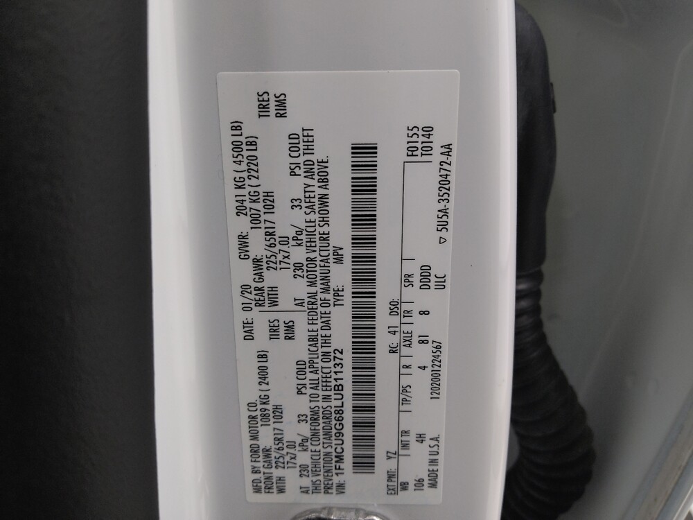 2020 Ford Escape in St. Louis, MO 63125 - 18141356 33