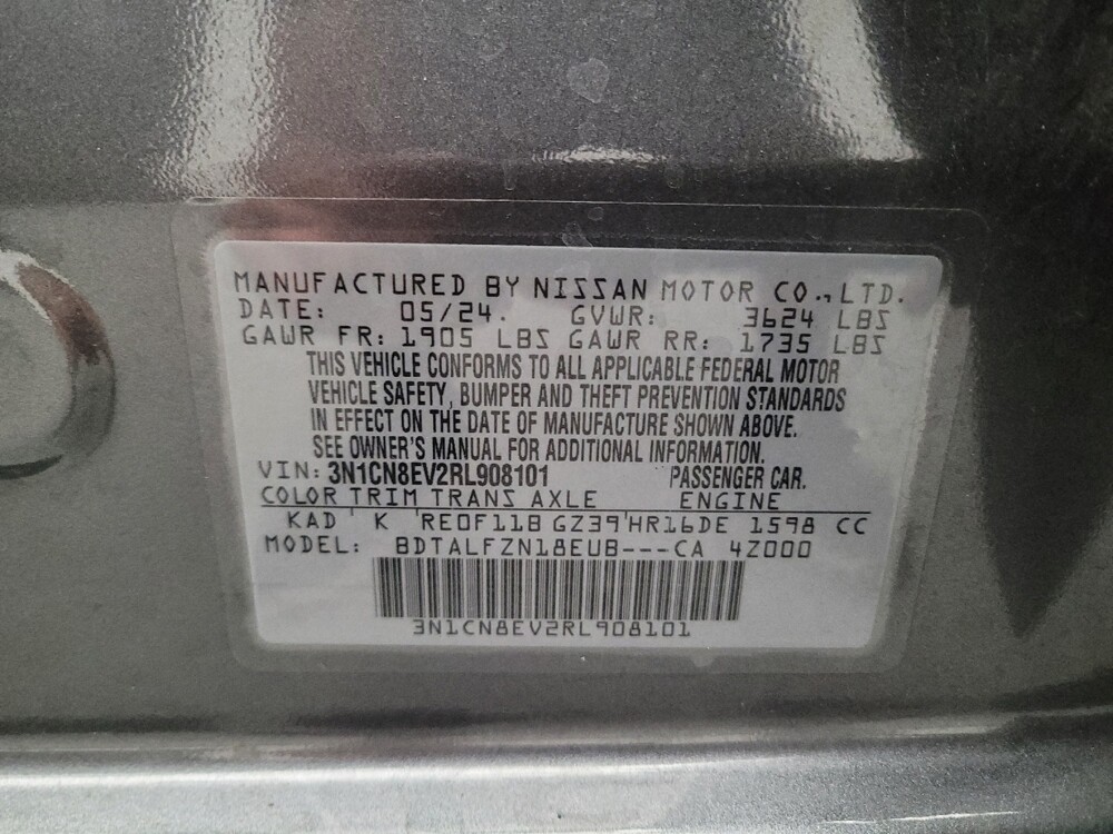 2024 Nissan Versa in Downey, CA 90241 - 18141362 33