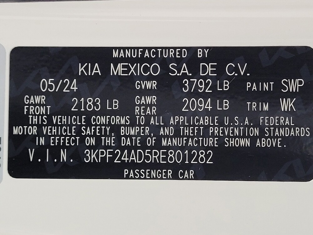 2024 Kia Forte in Memphis, TN 38128 - 18141413 33
