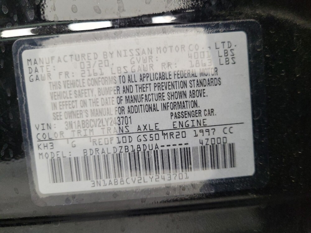 2020 Nissan Sentra in Las Vegas, NV 89104 - 18141468 33