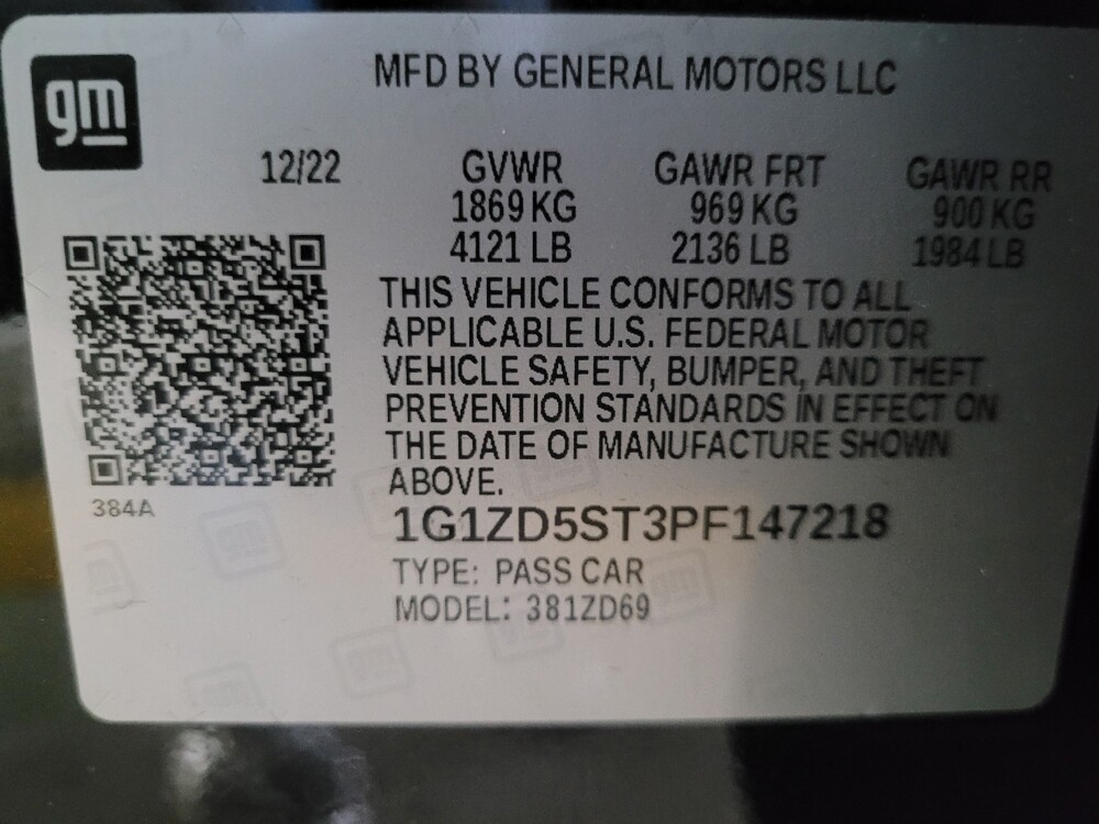 2023 Chevrolet Malibu in Knoxville, TN 37923 - 18141471 33