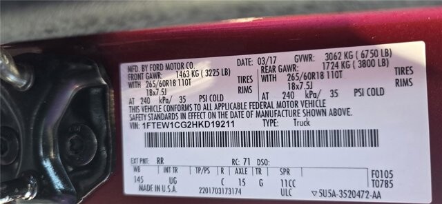 2017 Ford F150 in Mesa, AZ 85212 - 18141577 22