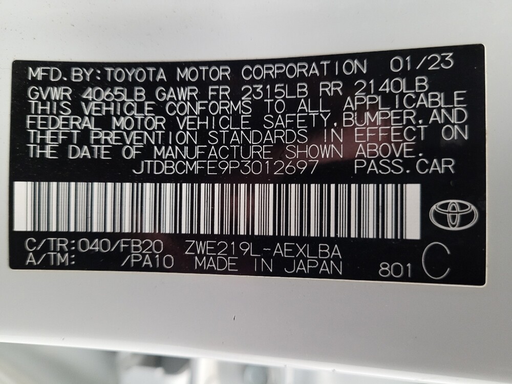 2023 Toyota Corolla in Downey, CA 90241 - 18141604 33