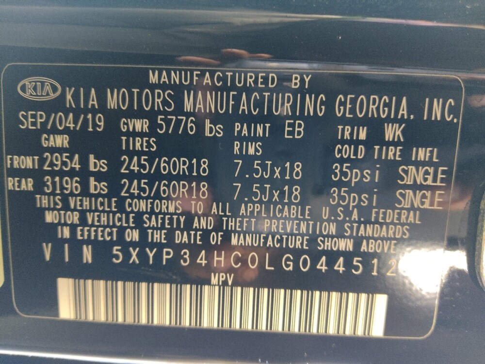 2020 Kia Telluride in Stone Mountain, GA 30083 - 18141610 33