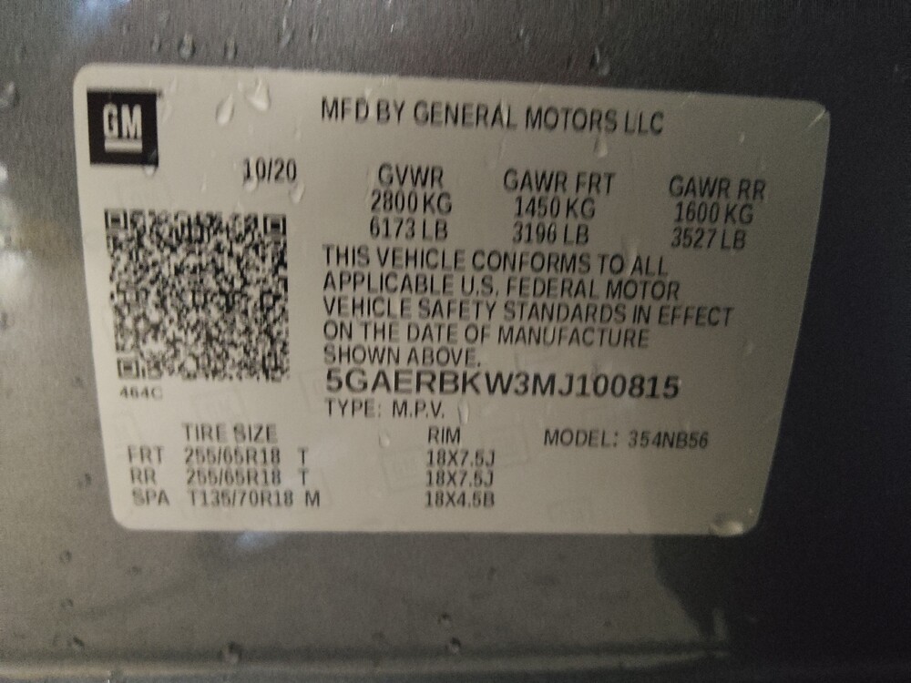 2021 Buick Enclave in Stone Mountain, GA 30083 - 18141611 33